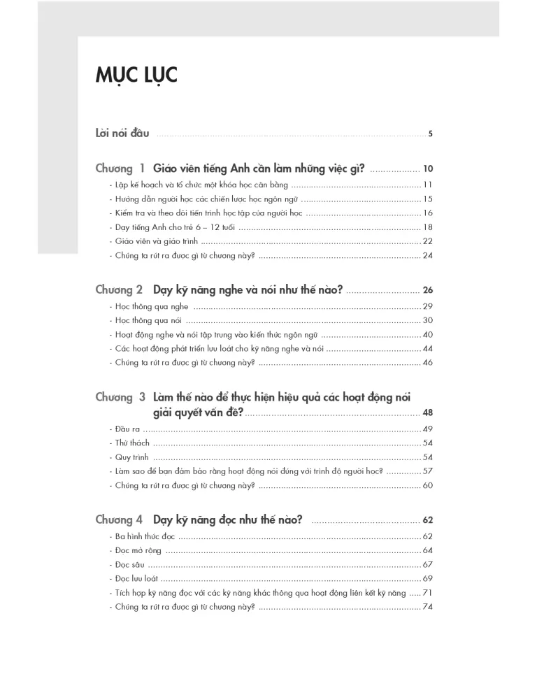 SỔ TAY GIÁO VIÊN EFL (Dành cho Giáo viên dạy Tiếng Anh)
